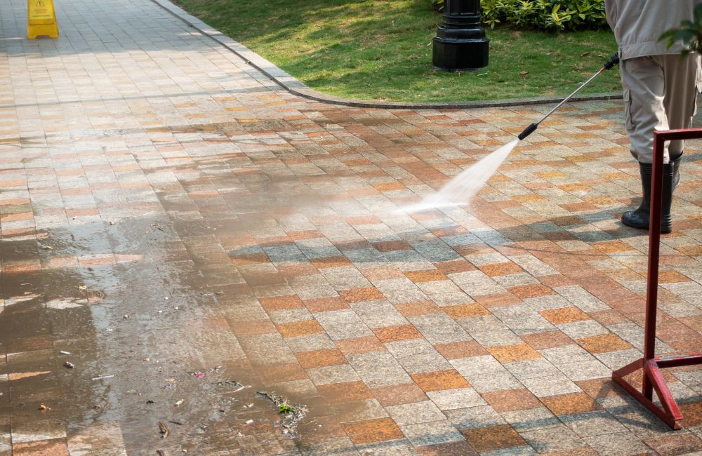 high pressure cleaning in Melbourne